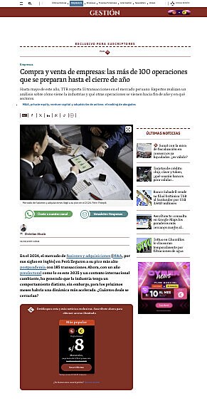 Compra y venta de empresas: las ms de 100 operaciones que se preparan hasta el cierre de ao